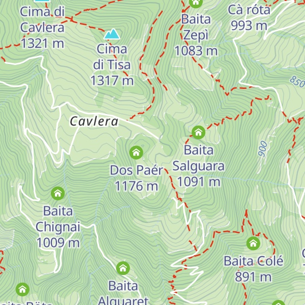Map of ol Cut