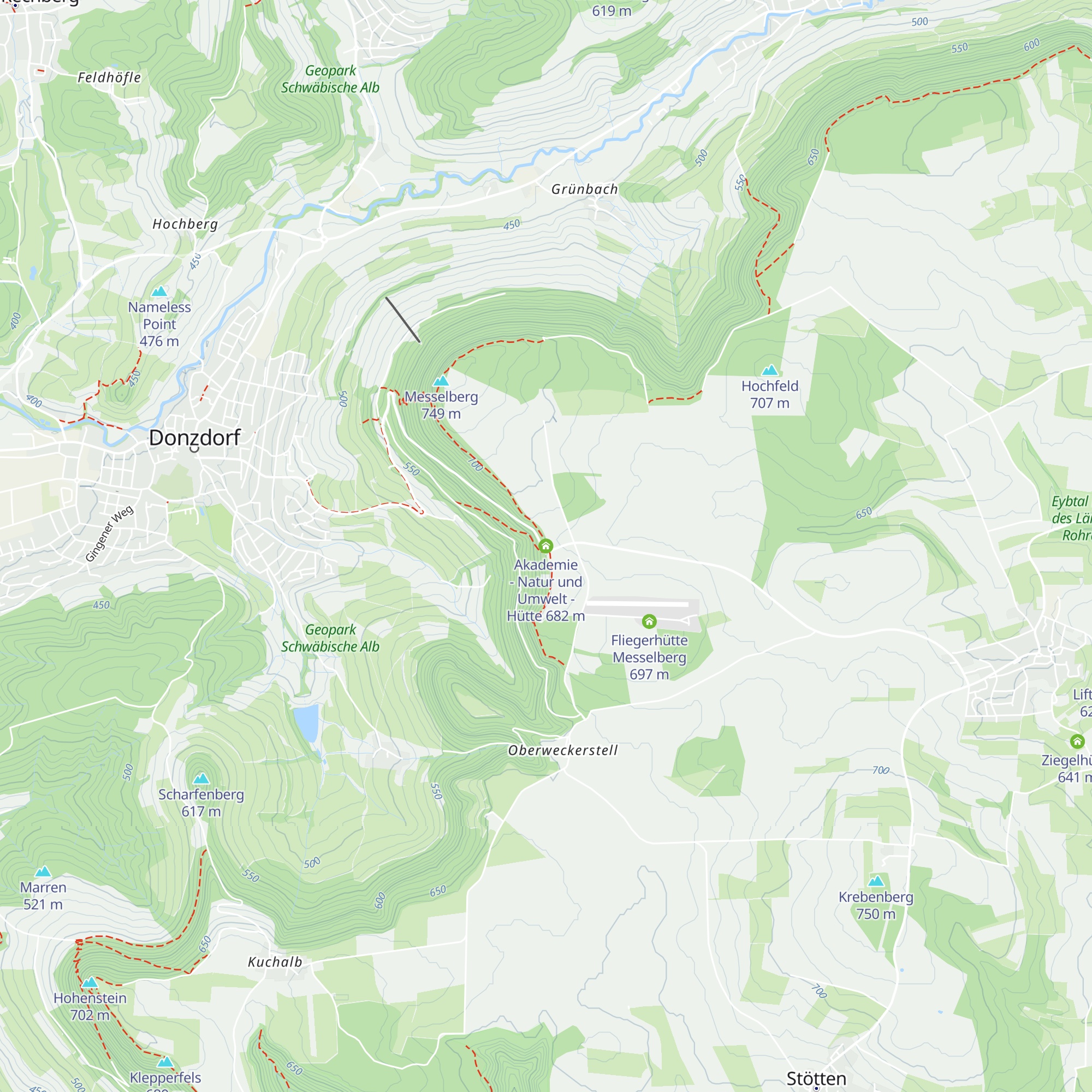 Akademie - Natur und Umwelt - Hütte map
