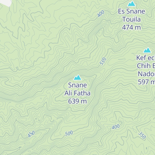 Map of Snane Ali Fatha