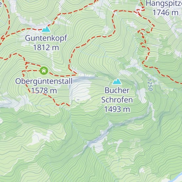 Map of Alpe Köbele