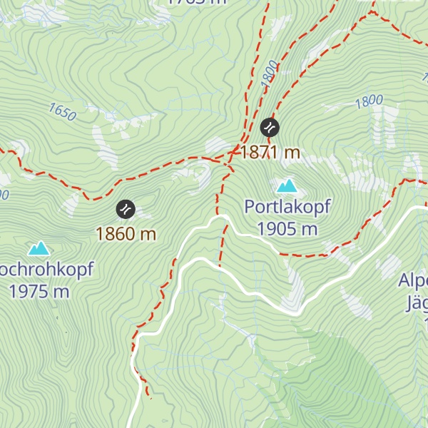 Map of Alpe Portla