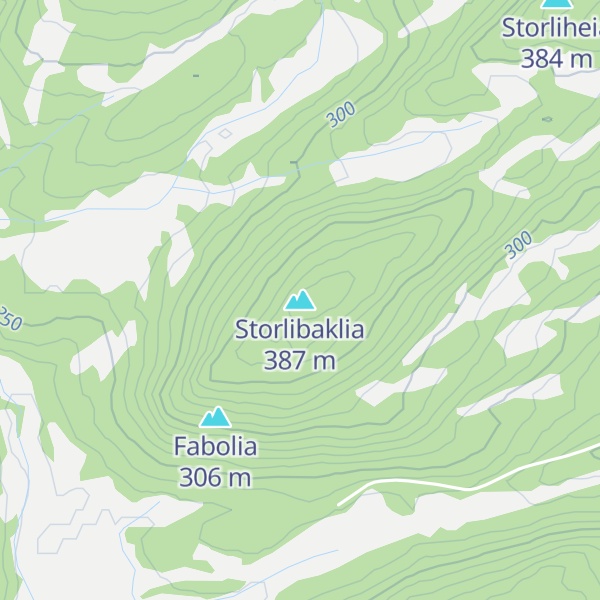 Map of Storlibaklia