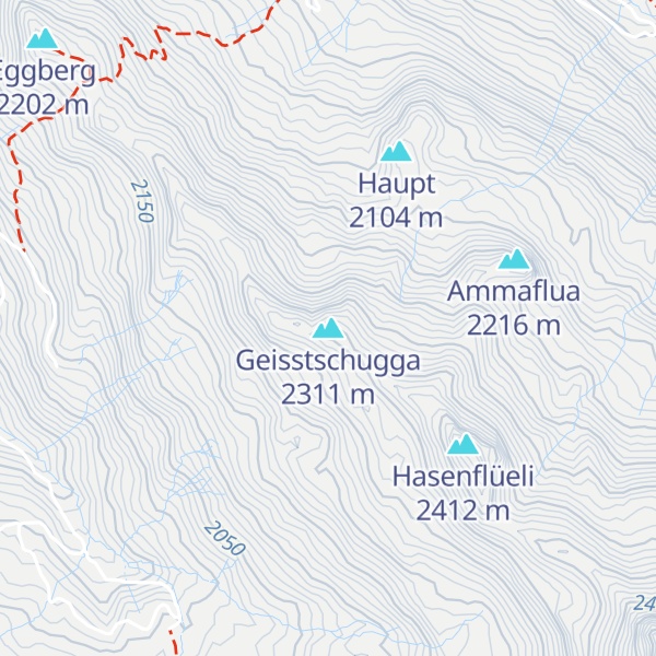 Map of Geisstschugga