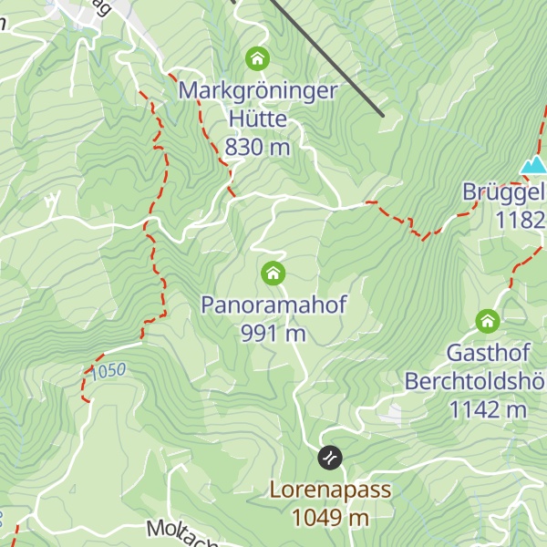 Map of Panoramahof