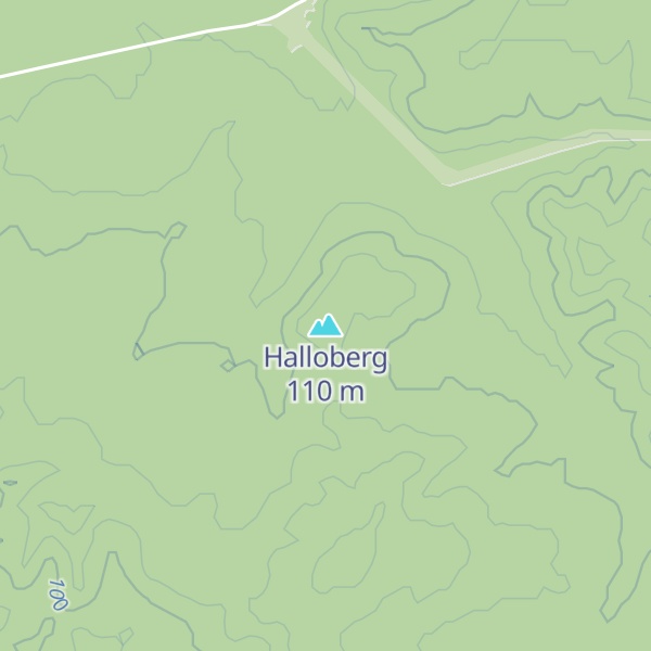 Map of Halloberg