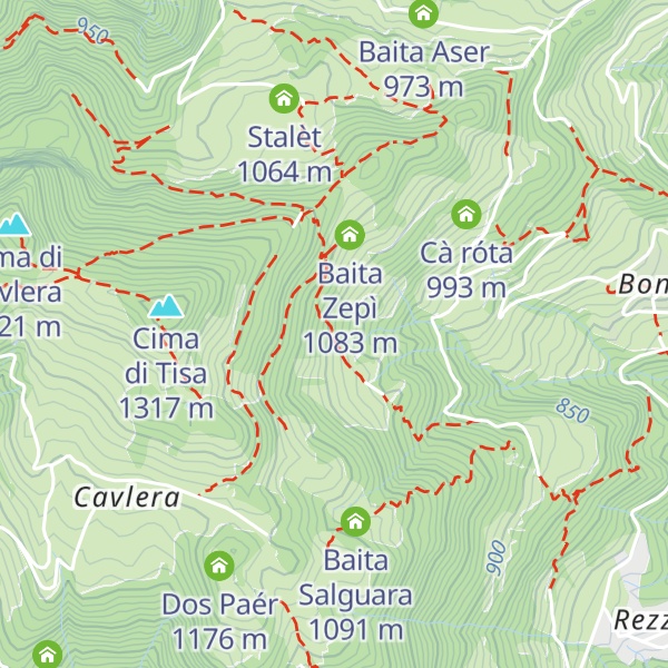 Map of la Palazzina