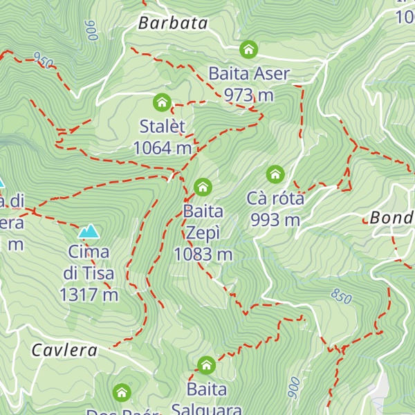 Map of Baita Gremarì