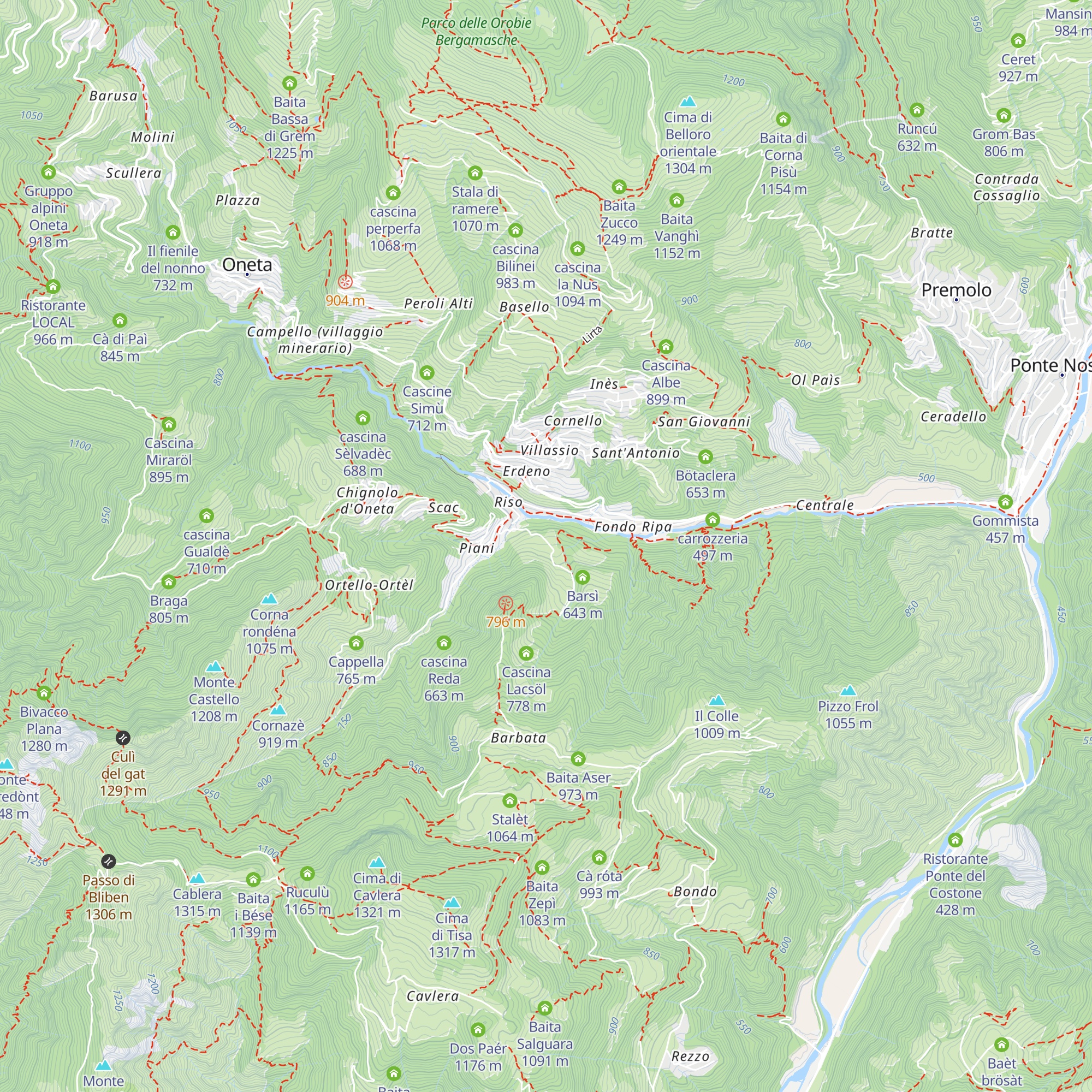 casa Pilacc map