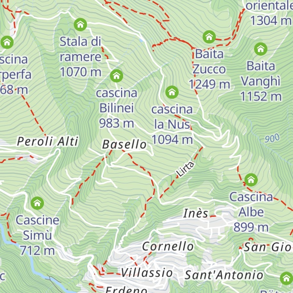 Map of Cascina Brech