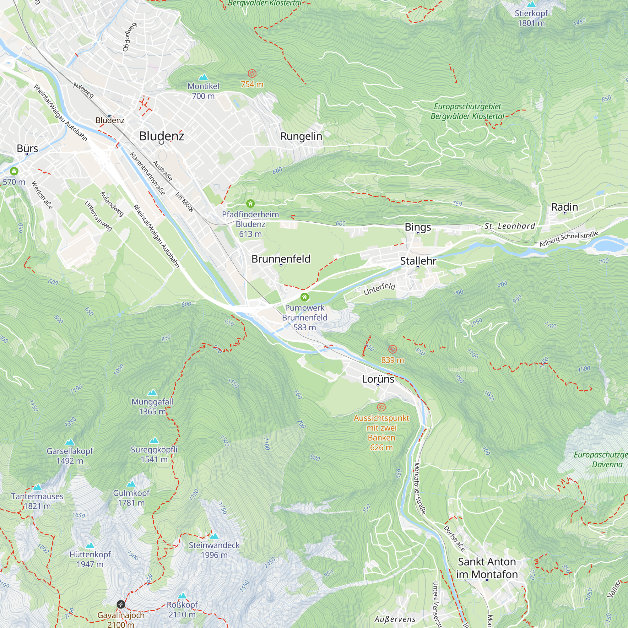Betonwerk Transbeton map