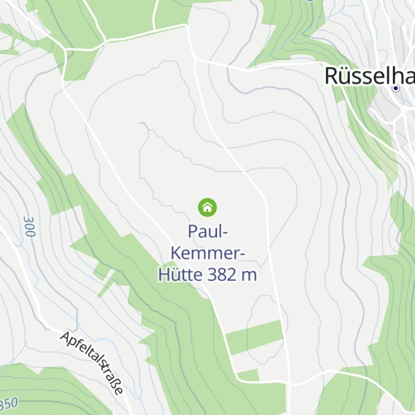 Map of Paul-Kemmer-Hütte