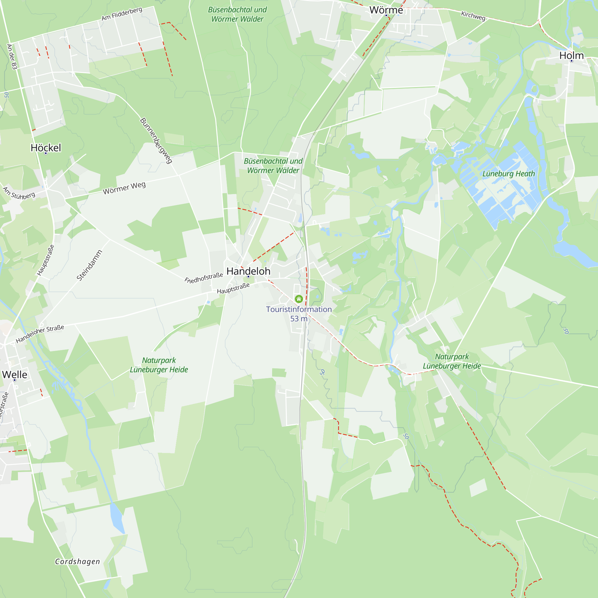 Touristinformation map