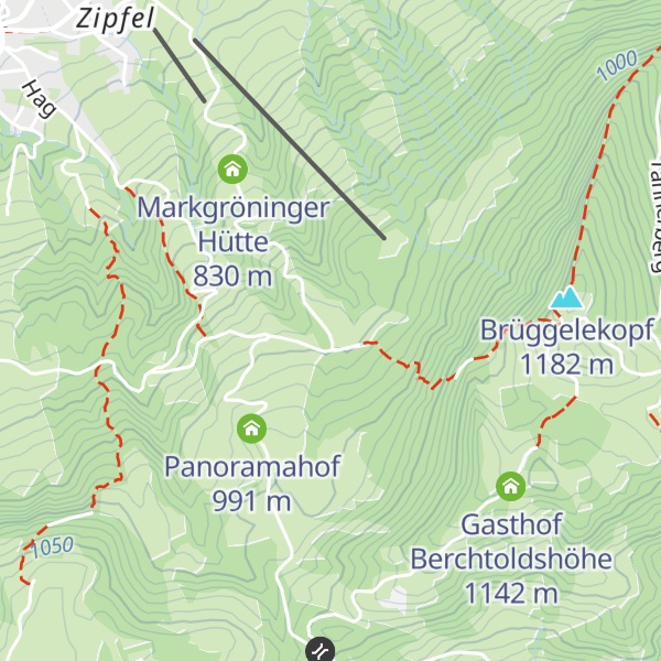 Map of Auf der Ebne