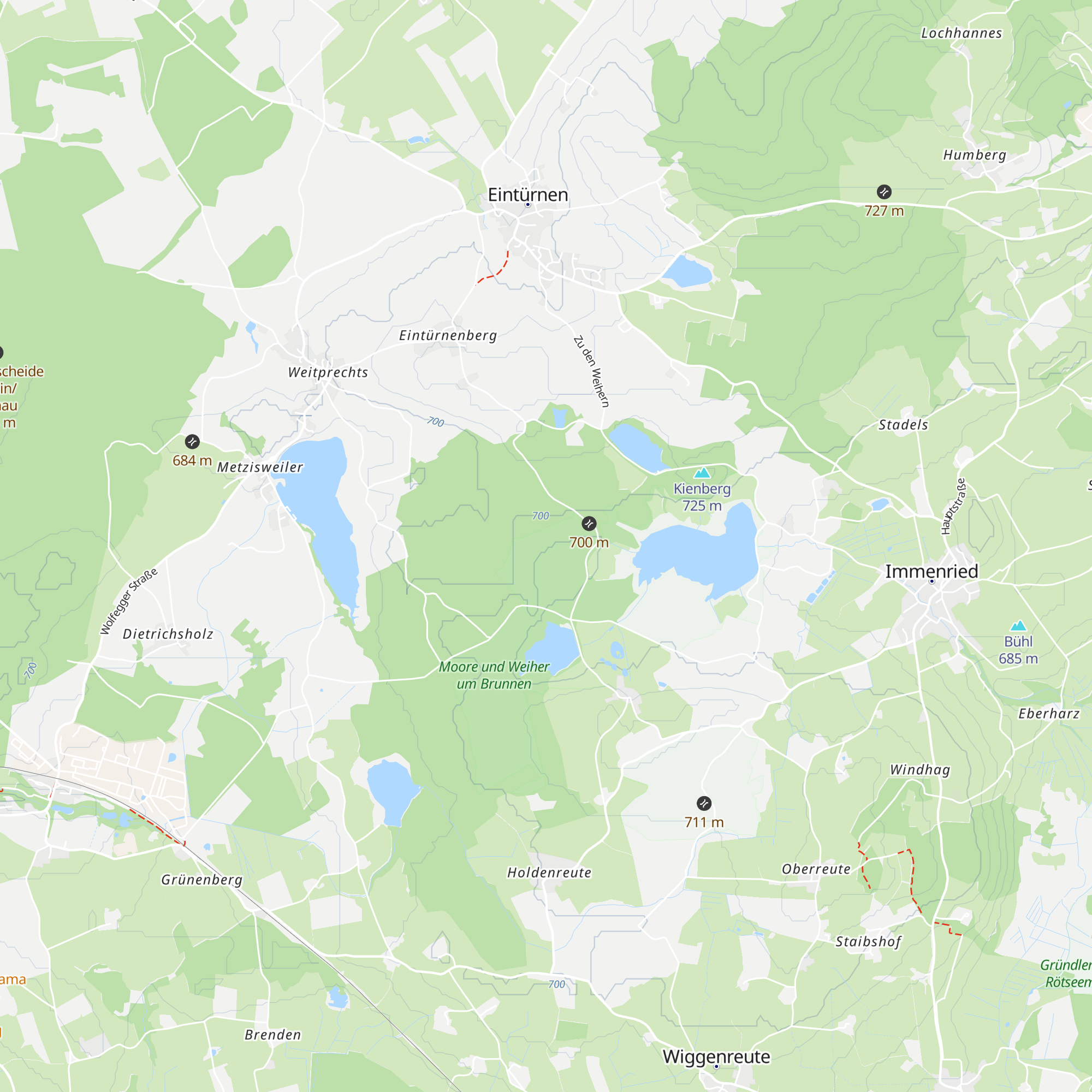 Rotmooshütte map