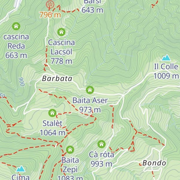 Map of Baita Aser