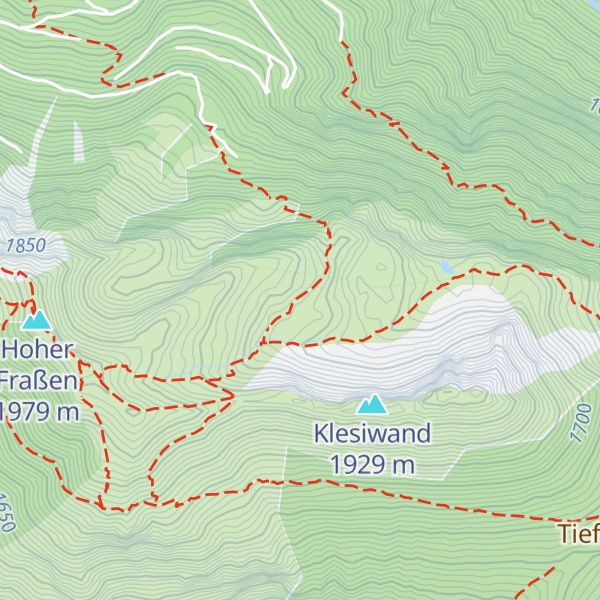 Map of Klesialpe
