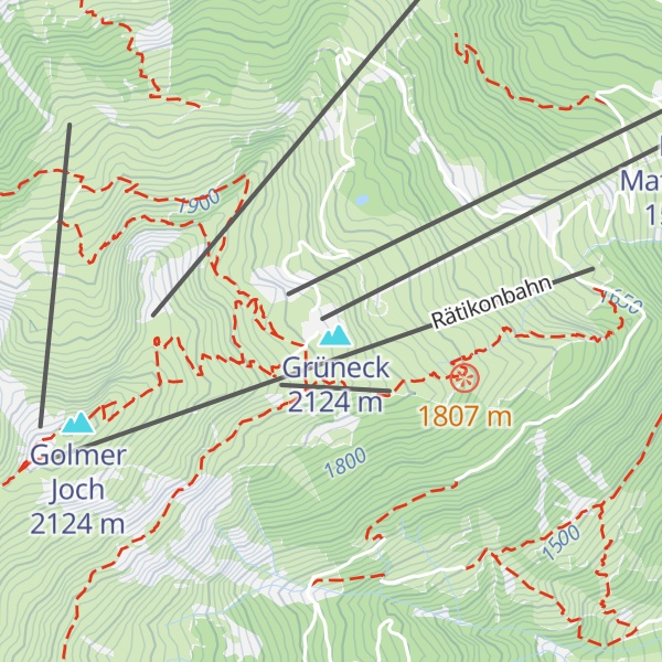 Map of Berghof Golm