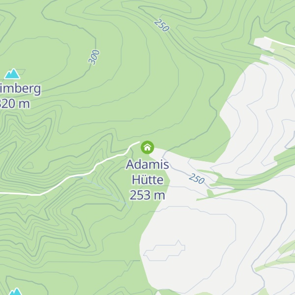 Map of Adamis Hütte