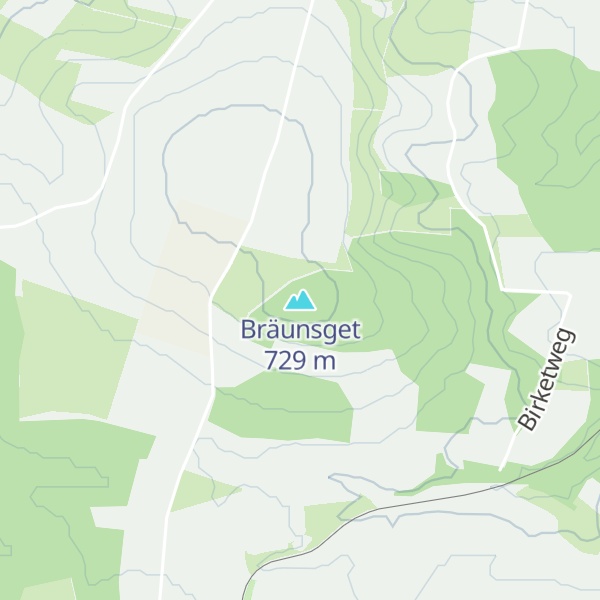 Map of Bräunsget