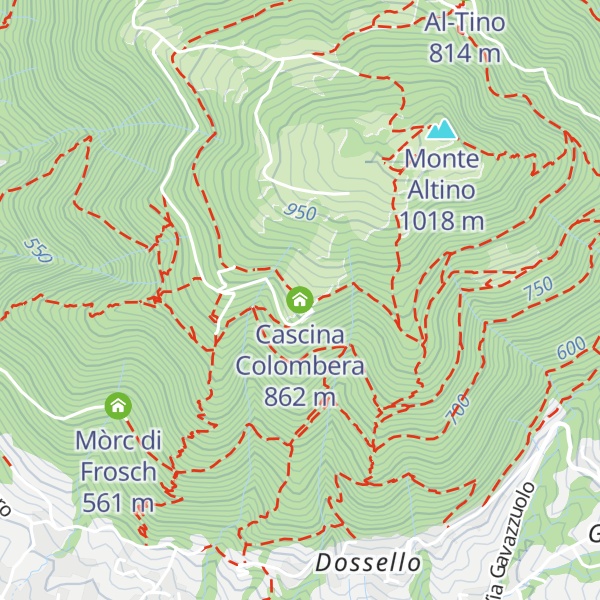 Map of Cascina Colombera