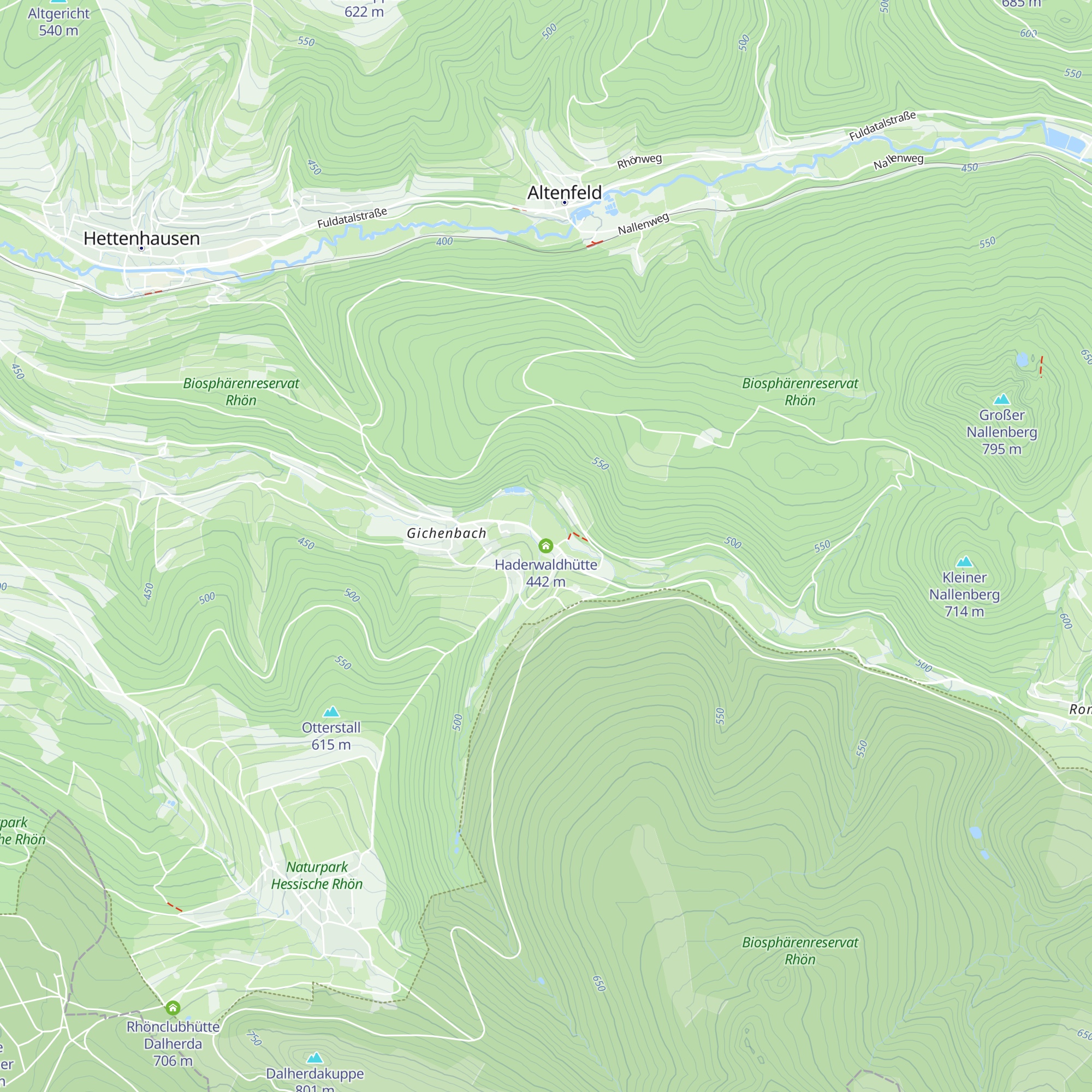 Haderwaldhütte map