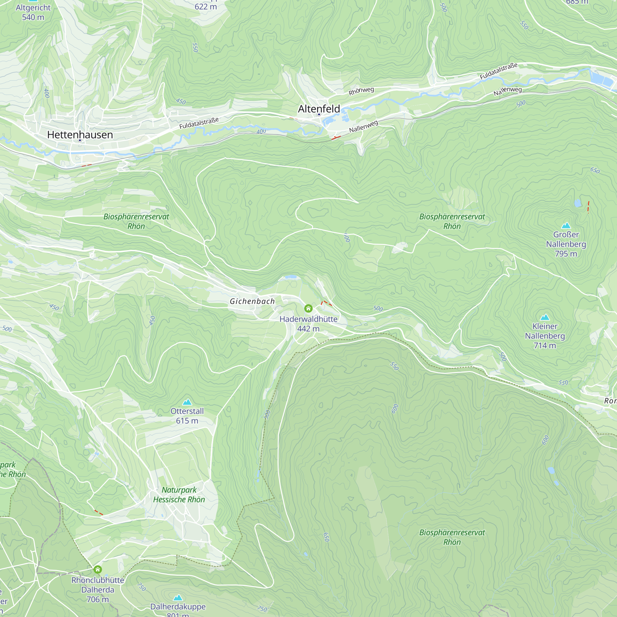 Haderwaldhütte map