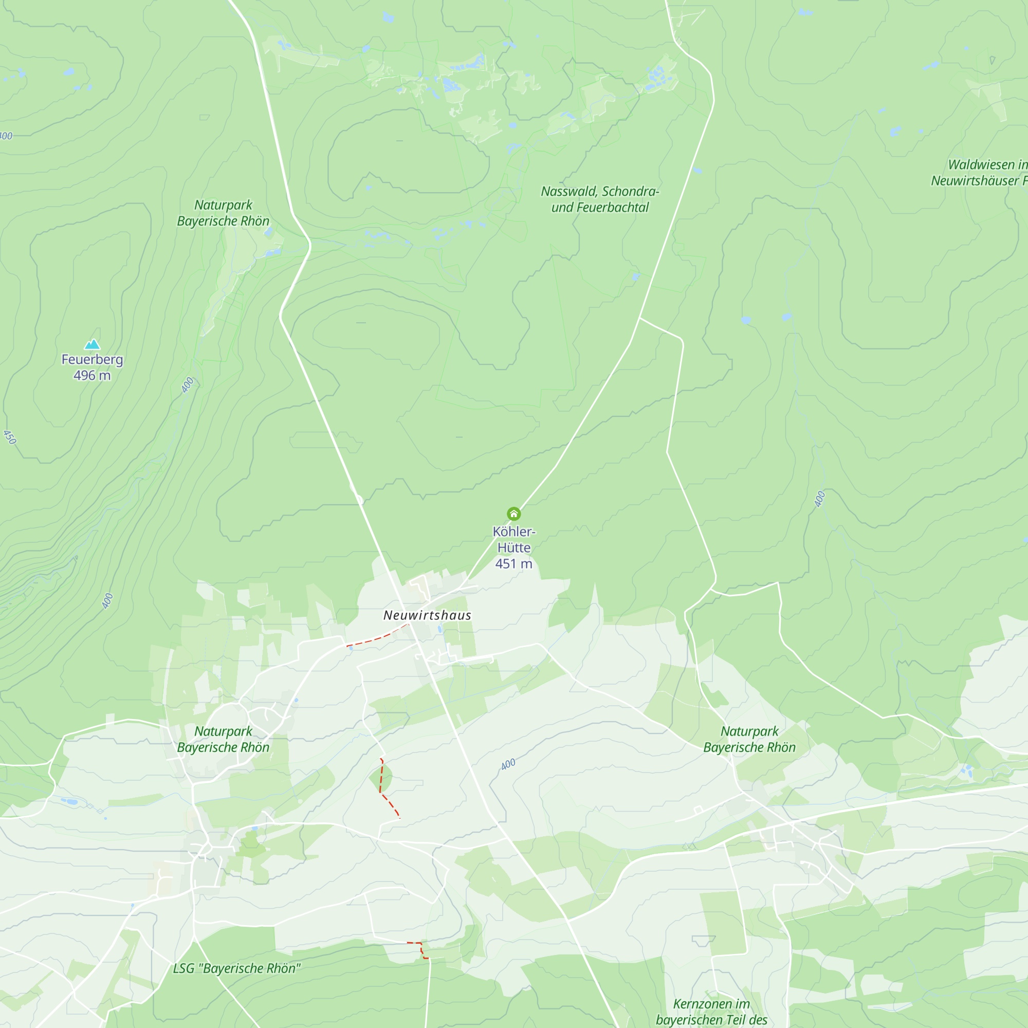 Köhler-Hütte map