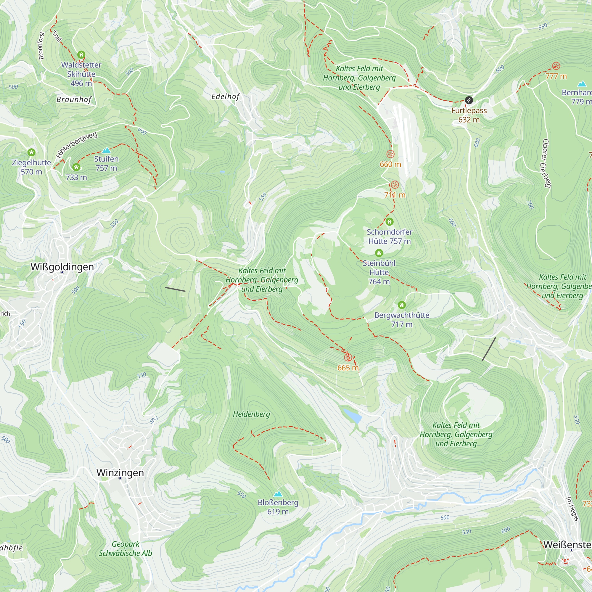 Christentalhütte map