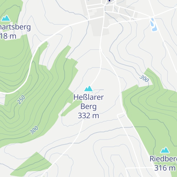 Map of Heßlarer Berg