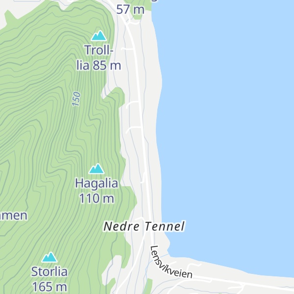 Map of Munkelhaugen