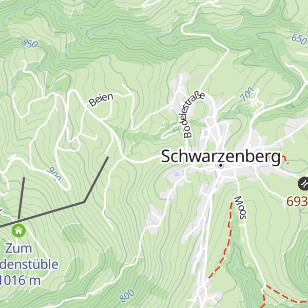 Map of Panoramahotel Sonnhalde