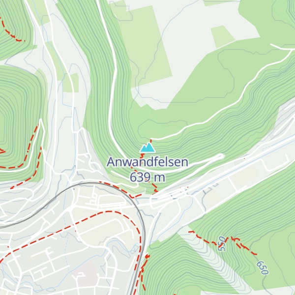 Map of Anwandfelsen
