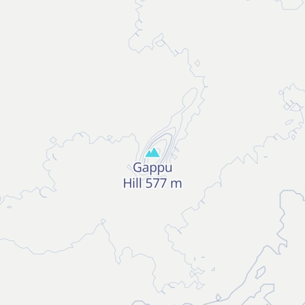 Map of Gappu Hill