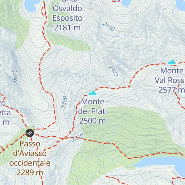 Map of Monte dei Frati
