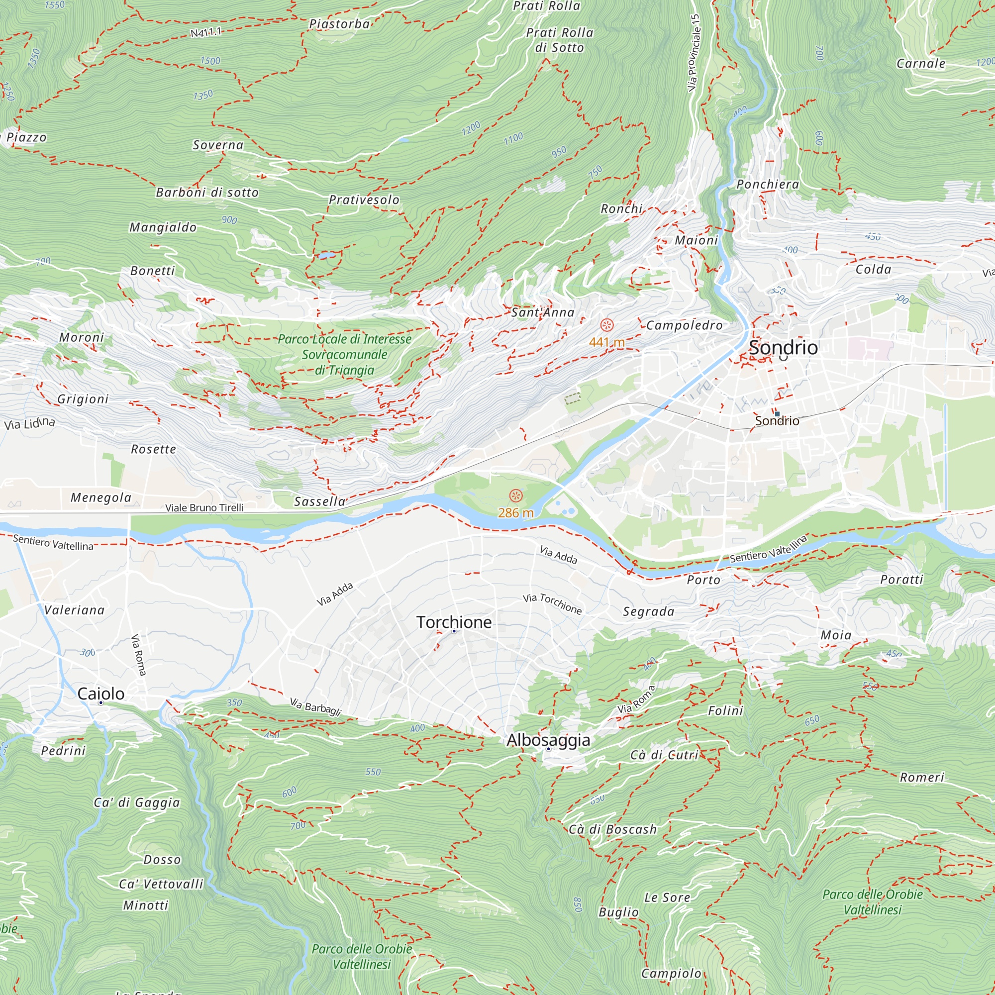 Chiosco map