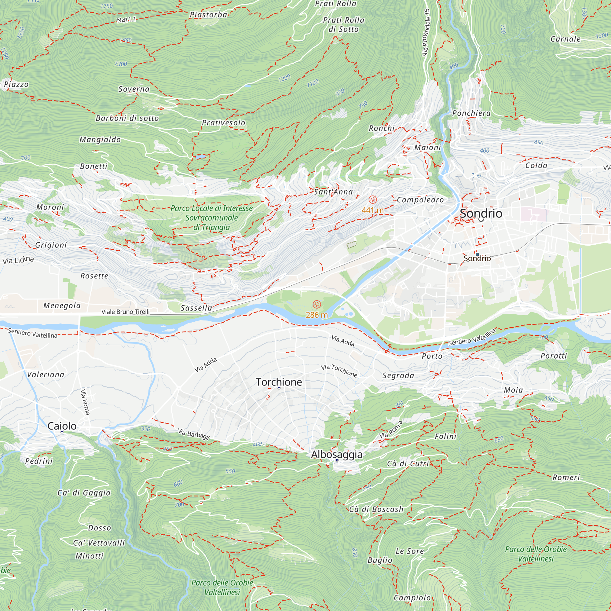 Chiosco map