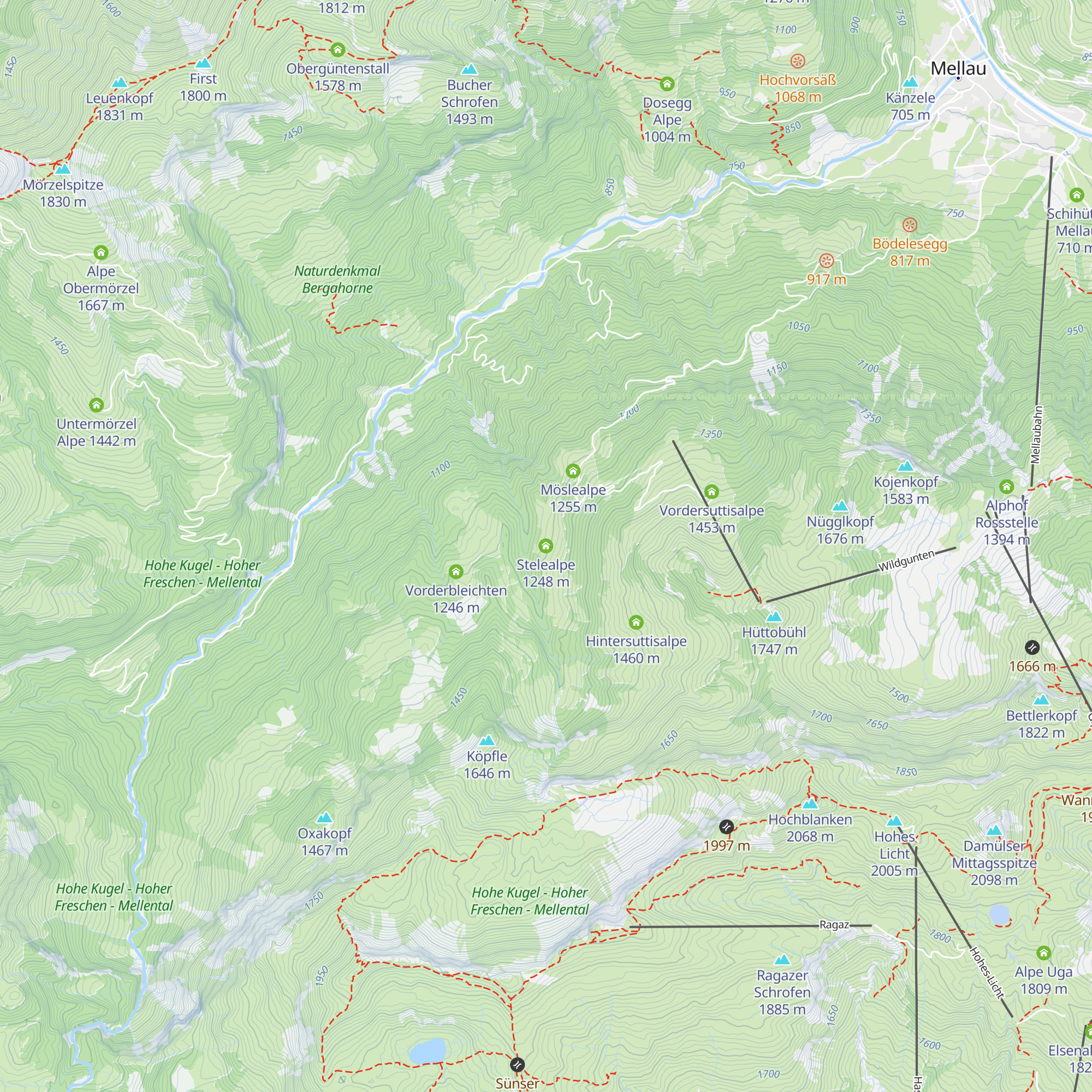 Stelealpe map