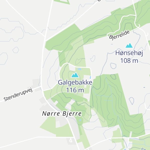 Map of Galgebakke