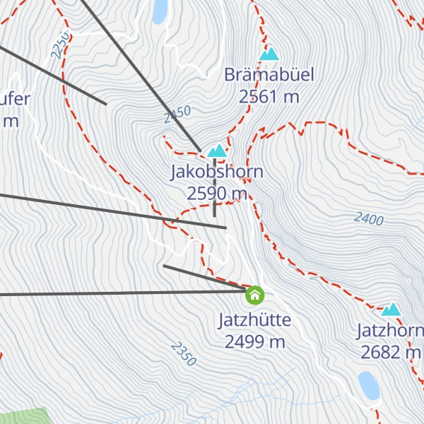 Map of Chalet Güggel