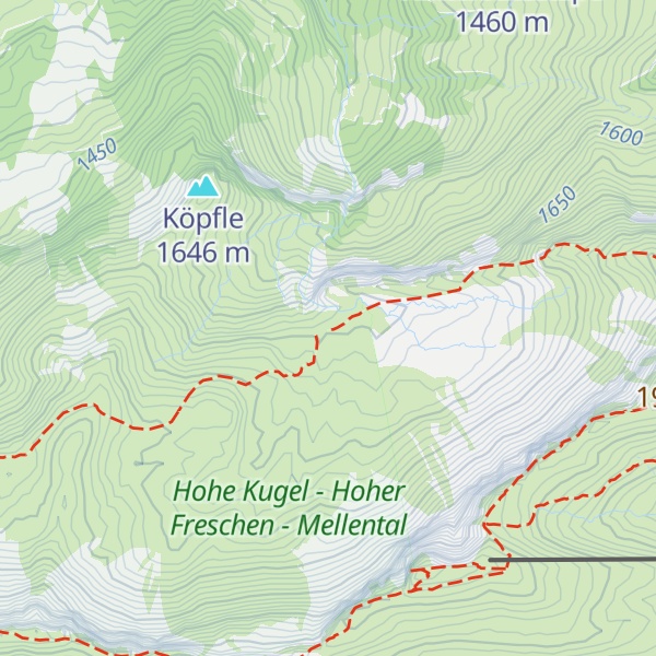 Map of Galtsuttisalpe