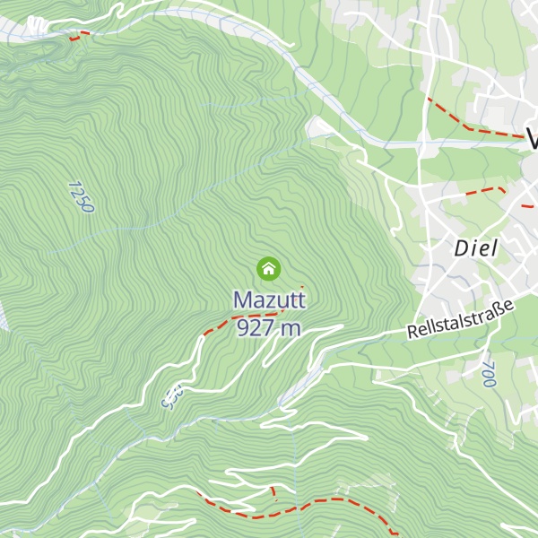 Map of Mazutt