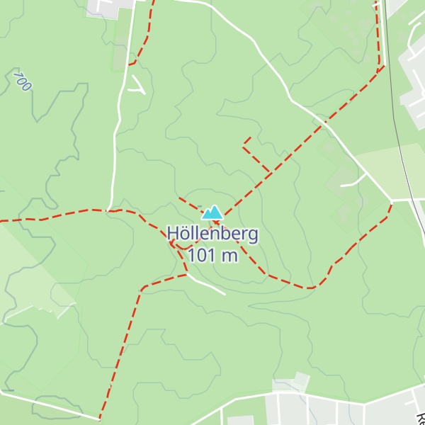 Map of Höllenberg