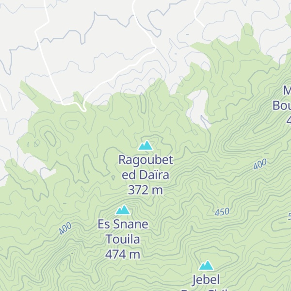 Map of Ragoubet ed Daïra