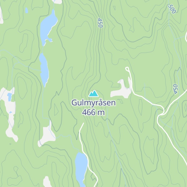 Map of Gulmyråsen