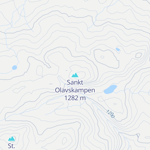 Map of Sankt Olavskampen