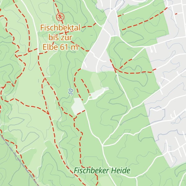 Map of Naturschutz-Informationshaus Fischbeker Heide "Schafstall"