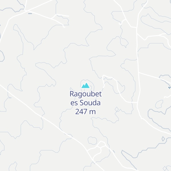 Map of Ragoubet es Souda