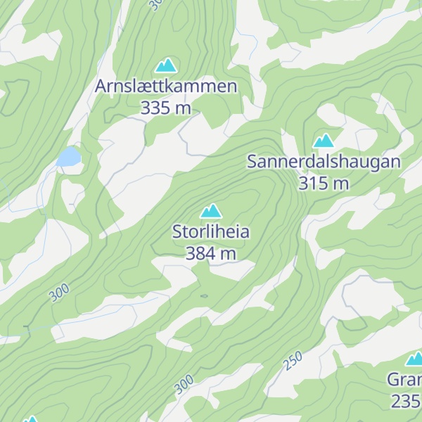 Map of Storliheia