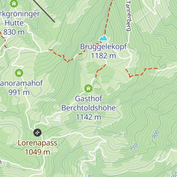 Map of Gasthof Berchtoldshöhe