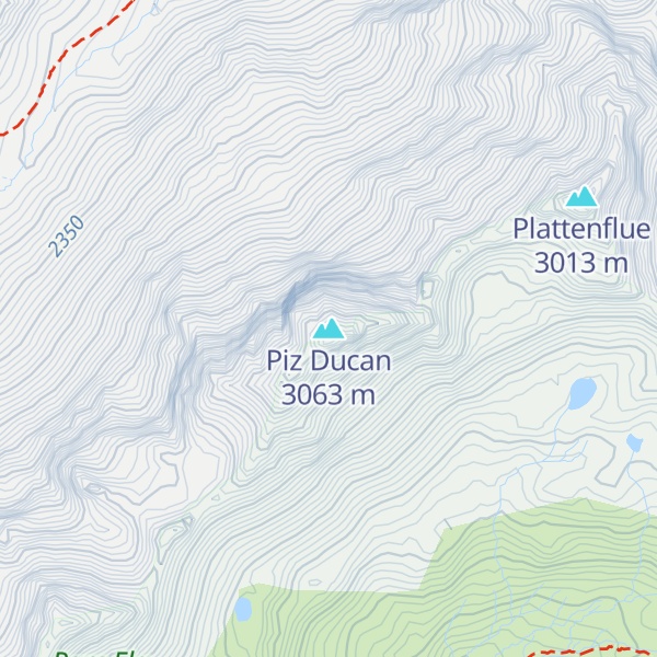 Map of Piz Ducan